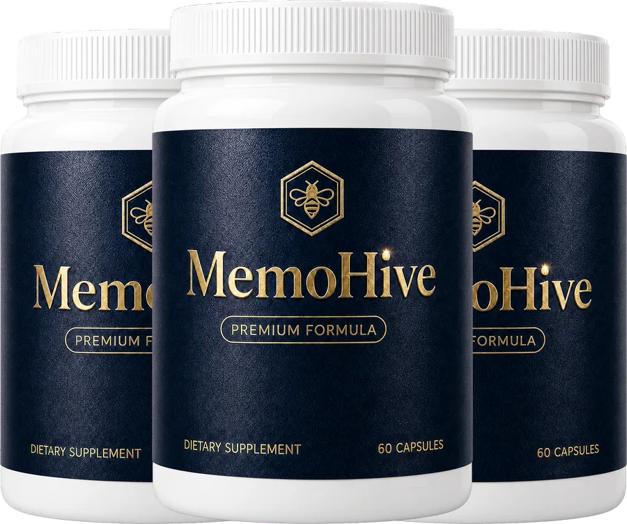 MemoHive 3 bottle pack